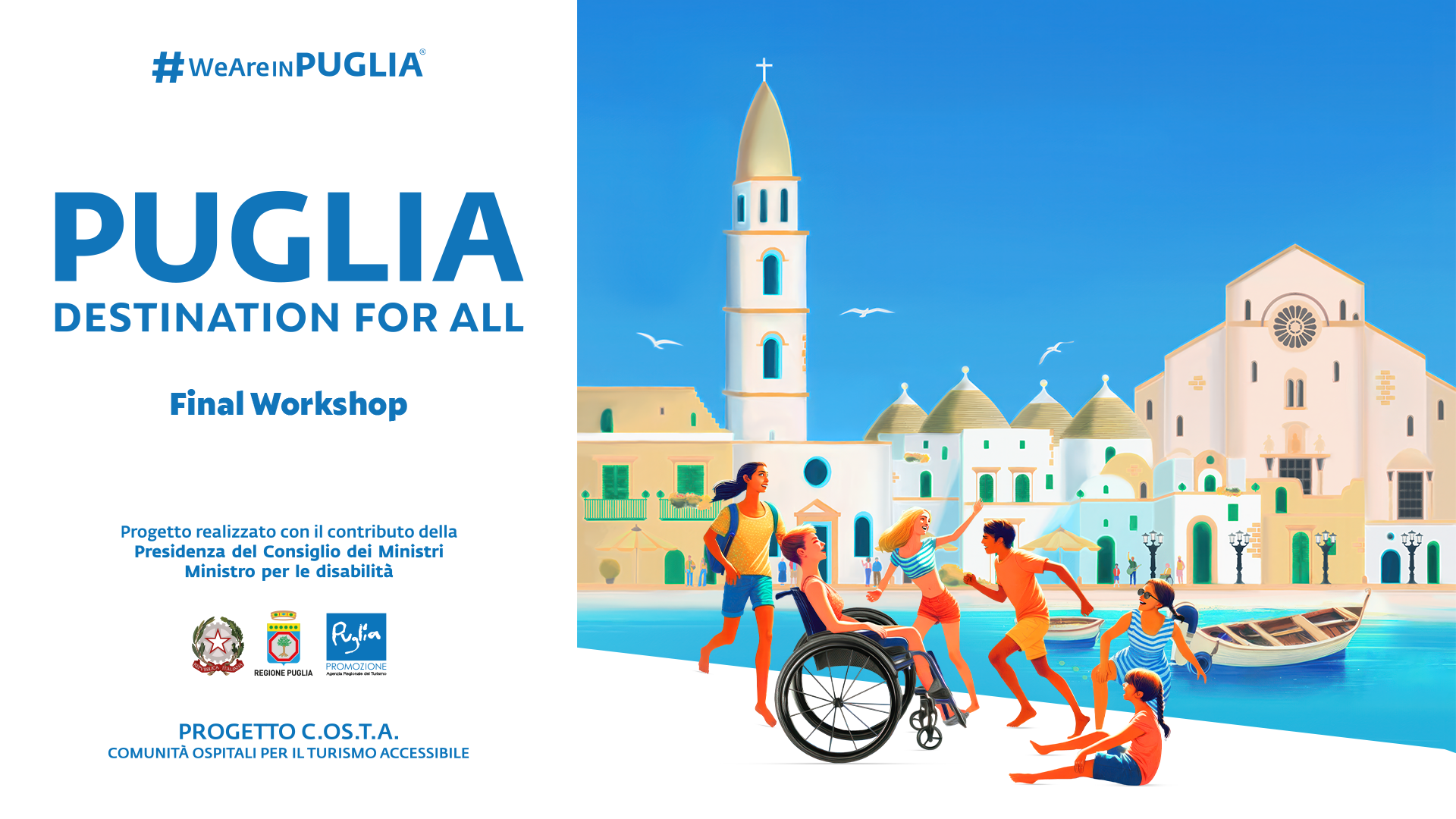 Progetto C.Os.T.A. - Workshop conclusivo con focus su inclusione, community, welfare e formazione
