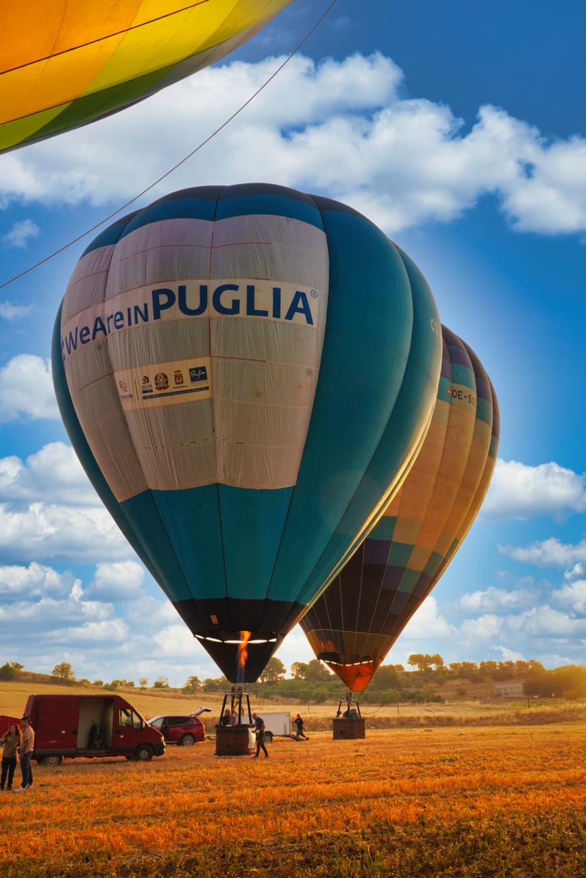 Puglia Balloon Cup 2026, a Gravina la prima competizione internazionale di mongolfiere del Sud Italia